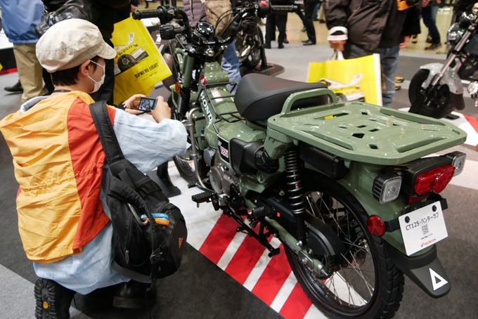 ゆるカブ第百七十二回「CT125カスタムが爆盛り！ 東京モーターサイクルショーその１」06画像