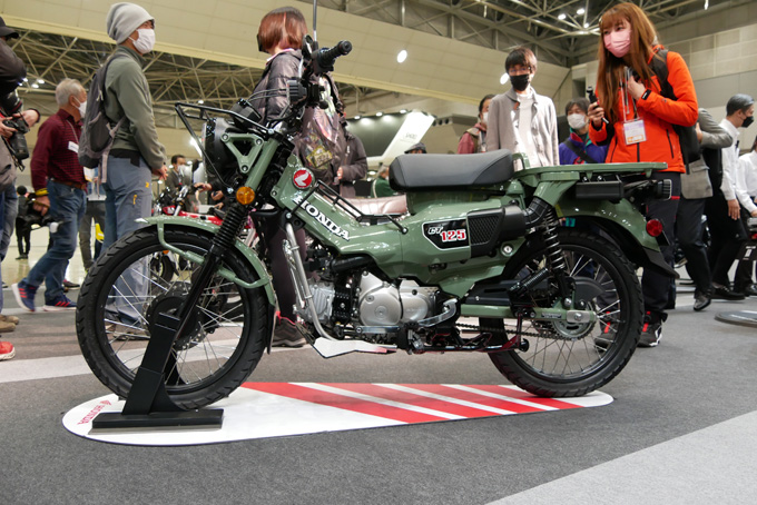 ゆるカブ第百七十二回「CT125カスタムが爆盛り！ 東京モーターサイクルショーその１」07画像