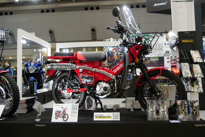 ゆるカブ第百七十三回「CT125カスタムで巡る、東京モーターサイクルショーその２」11画像