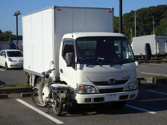 ゆるカブ第百八十四回「MotoGPで粋なカスタムカブを発見!!」02画像