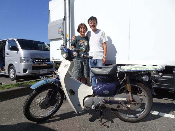 ゆるカブ第百八十四回「MotoGPで粋なカスタムカブを発見!!」04画像
