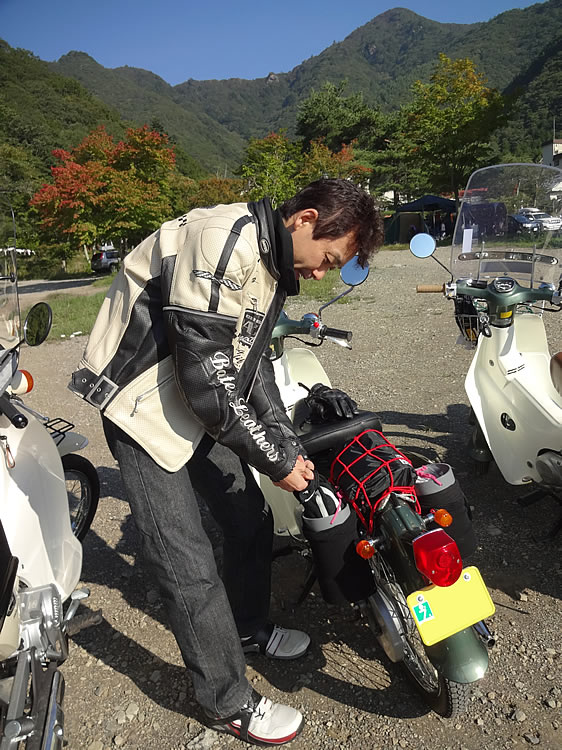 第三十五回 サイドバッグ 松本よしえのゆるカブdays 原付 ミニバイクならバイクブロス