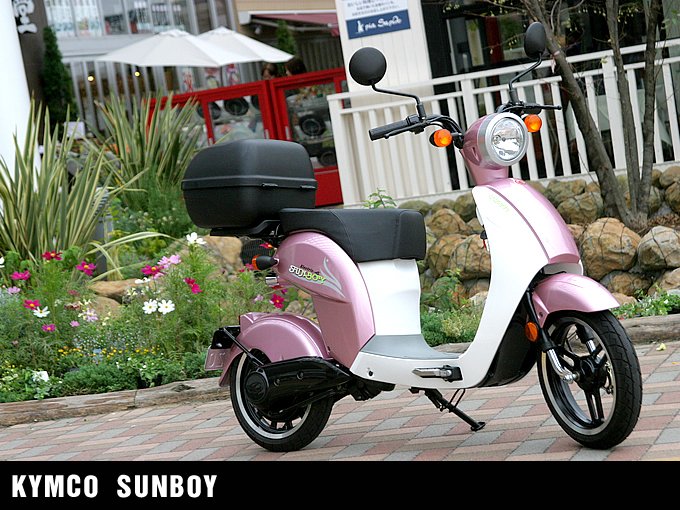 KYMCO SUNBOY 試乗インプレッション 電動バイク生活 原付＆ミニバイク