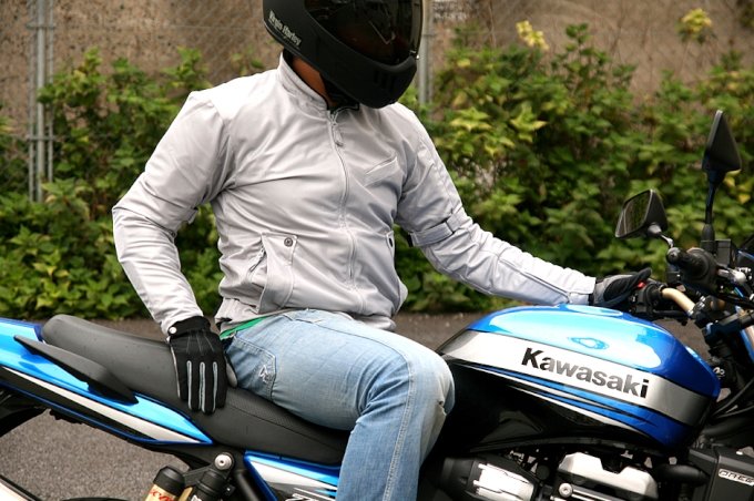 キジマ 4R Raise S-10 Full Mesh Jacket バイク用品インプレッション バイクブロス・マガジンズ