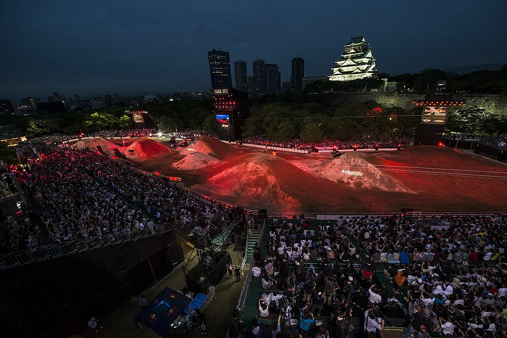 RED BULL X-FIGHTERS OSAKA 2013年の様子