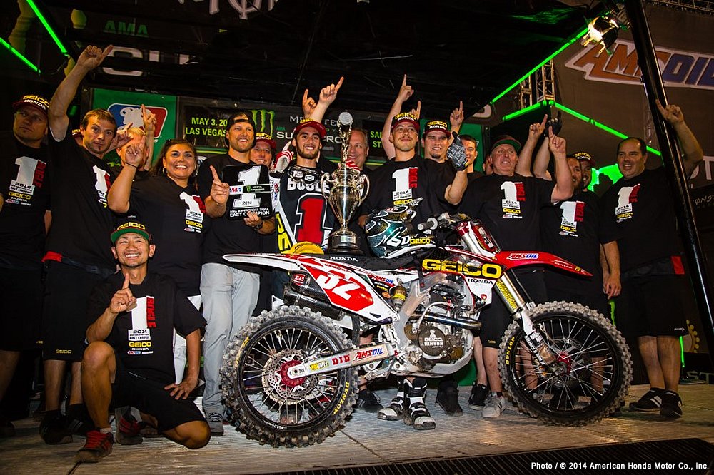 2014 AMA スーパークロス ラウンド17 ラスベガス NV レースレポート