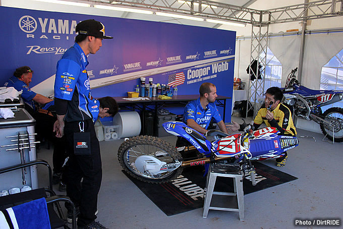 AMAライダー クーパー・ウェブのYZ450Fをチェック