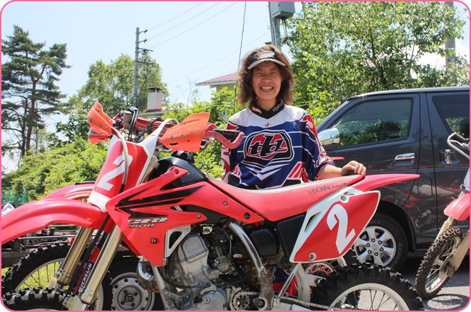 wayosanさんとホンダ CRF150R