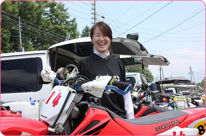 YUKIさんとホンダ CRF230F