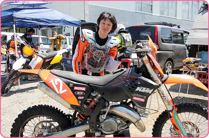 けいちゃんさんとKTM 125EXC