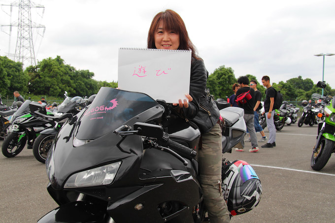 ライダースナップ ローズ さん （ホンダ CBR1000RR／2007年式）