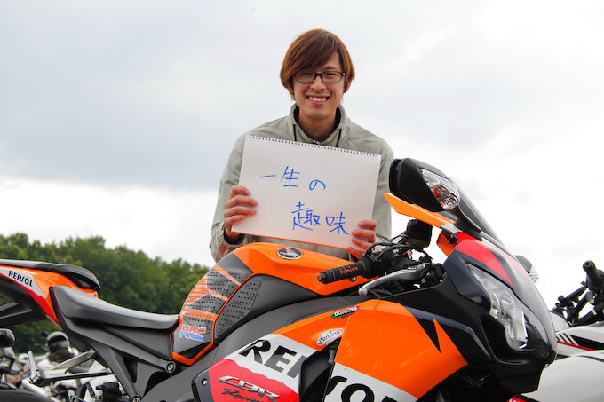 ライダースナップ 渡部大賀 さん（ホンダ CBR1000RR／2010年式）