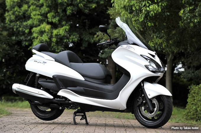 最新モデル試乗速報 ヤマハ グランドマジェスティ400 フォトtopics ビッグスクーターならバイクブロス