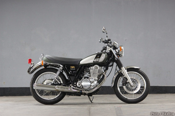 SR400 シート 紺M ヤマハ 純正  バイク 部品 1JR RH01J 破れ無し コンディション良好 品薄 希少品 車検 Genuine:22308024