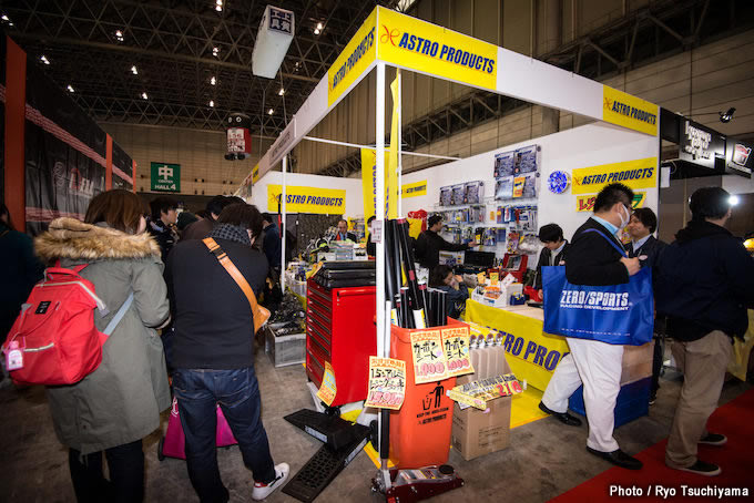 バイク乗りでも楽しめた東京オートサロンの画像