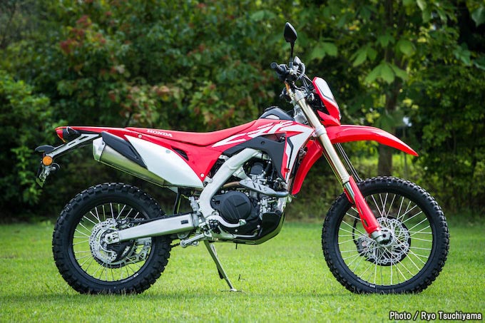 Crf直系 異例のストリートモデル ホンダcrf450l 徹底解剖 その1 フォトtopics オフロードバイクならバイクブロス