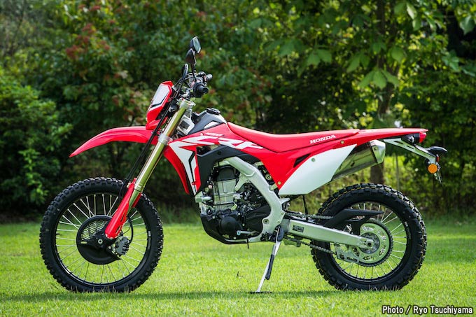 Crf直系 異例のストリートモデル ホンダcrf450l 徹底解剖 その1 フォトtopics オフロードバイクならバイクブロス