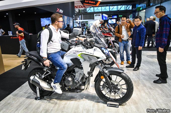 【EICMA2018】CB650RやCRF450Lラリーなどミドルクラスに注目のホンダブースレポ