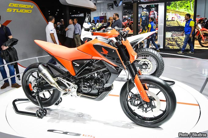 【EICMA2018】125ccクラスへ新たな提案。ホンダデザインスタジオのコンセプトモデルの画像