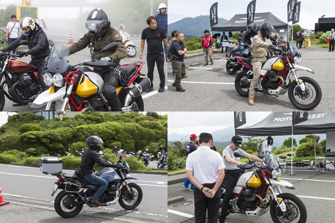 【モトグッツィ】EAGLE DAY 2019 でV85TTに試乗した人たちのインプレッションの画像