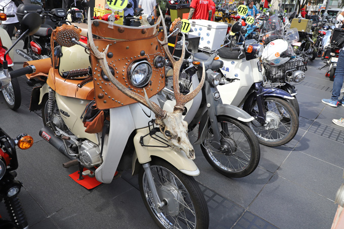 スーパーカブを愛するライダーが大集合!! 『第23回 カフェカブミーティング in 青山』開催の画像01