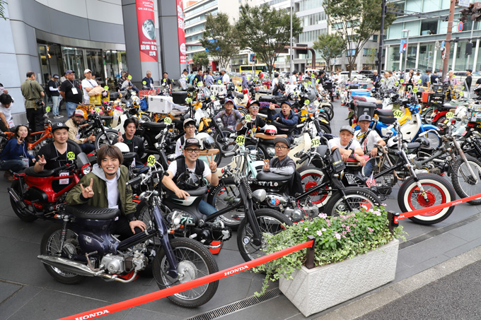 スーパーカブを愛するライダーが大集合!! 『第23回 カフェカブミーティング in 青山』開催の画像03