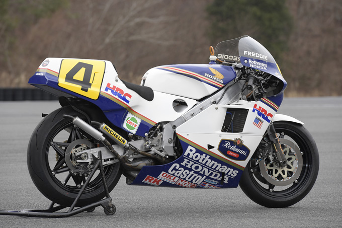 “ホンダのNSR500やNS500が目の前を走った!!