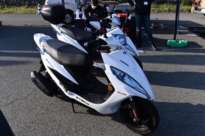 第6回JAIA輸入二輪車試乗会・展示会　KYMCO（キムコ）レポートの画像03