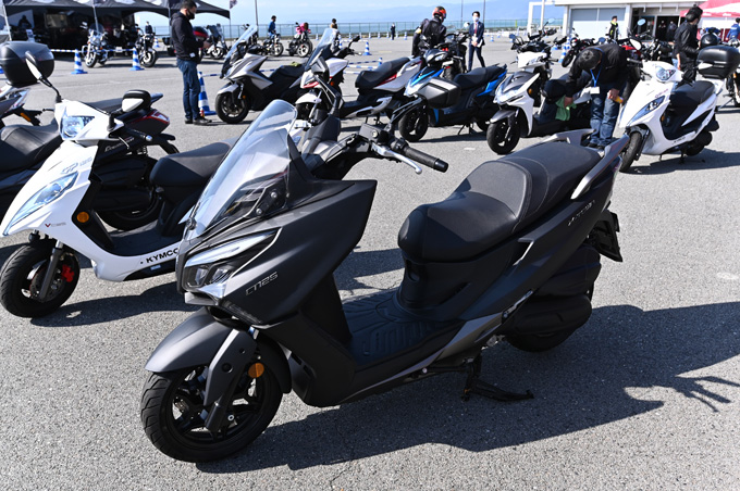 第6回JAIA輸入二輪車試乗会・展示会　KYMCO（キムコ）レポートの画像04