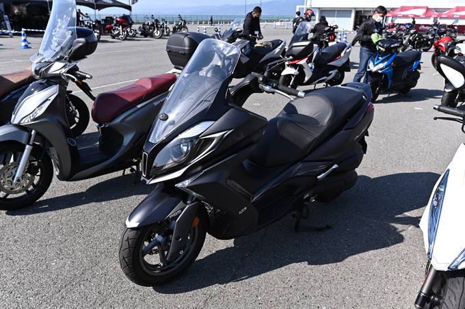 第6回JAIA輸入二輪車試乗会・展示会　KYMCO（キムコ）レポートの画像05