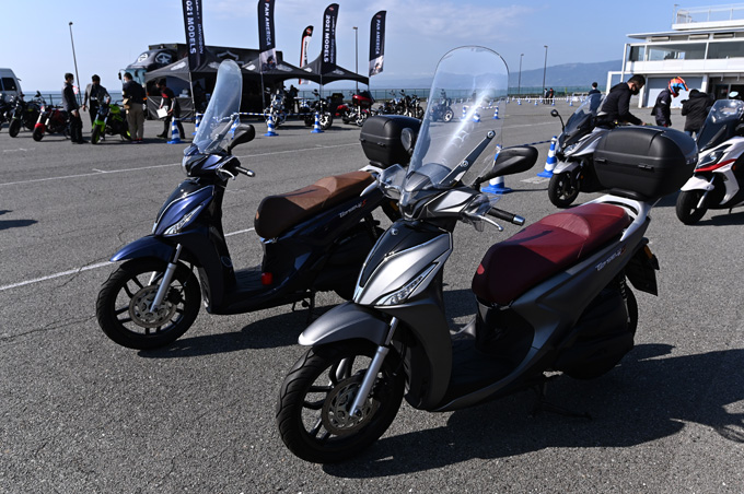 第6回JAIA輸入二輪車試乗会・展示会　KYMCO（キムコ）レポートの画像06