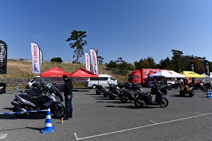 第6回JAIA輸入二輪車試乗会・展示会　KYMCO（キムコ）レポートのメイン画像