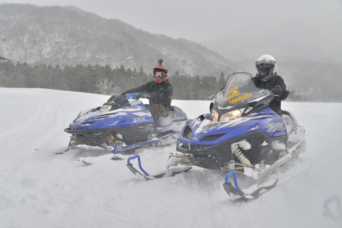 バイク好きならこの冬、絶対にトライしたいスノーモービルの画像21