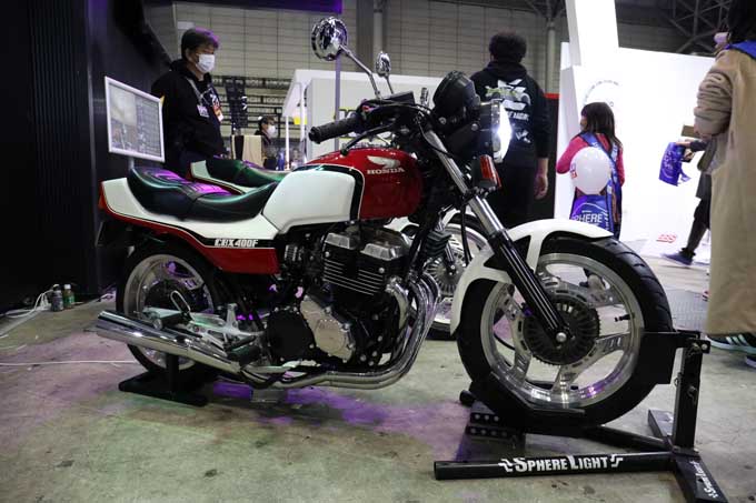 クルマだけじゃない、バイクネタも穴場がいっぱいの東京オートサロンの画像20"