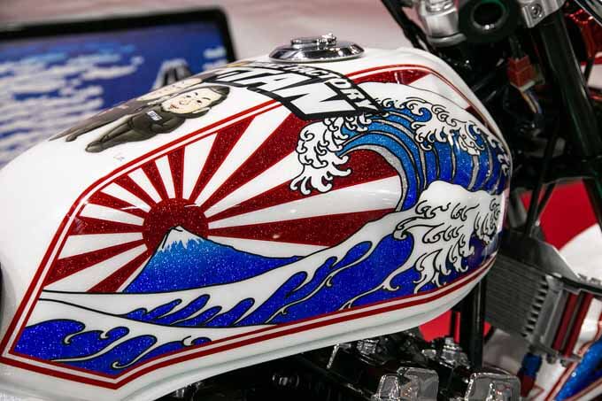 大阪モーターサイクルショーに個性派カスタムが勢ぞろい！ 恒例イベント「カスタムワールド」2024の勝者は！！の画像30
