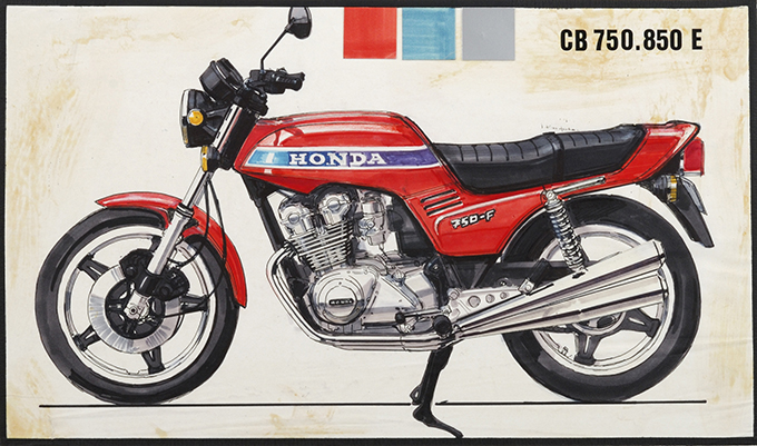 ホンダ・CB-Fヒストリー1980年編／欧州仕様に750を追加､ヘッドライトを