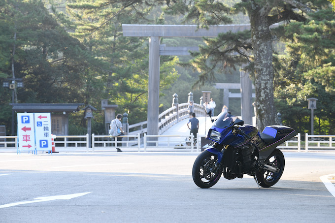 CUSTOM BIKE TOURING／しゃぼん玉が造った2台のGPZ900Rで真夏の伊勢志摩・東紀州を満喫!  前編の画像