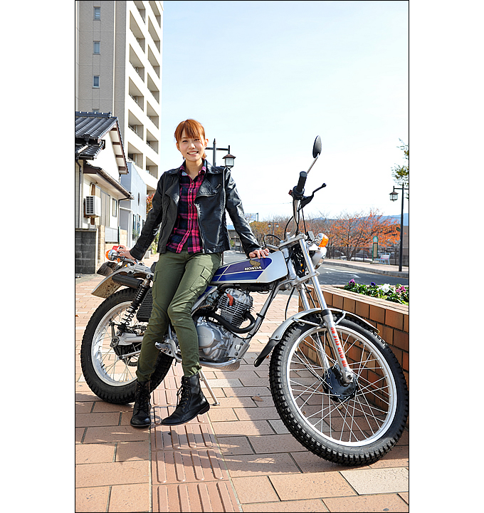 ガールズライダー紹介 Miyukiさん ホンダ Tl125 トピックス バイクブロス マガジンズ