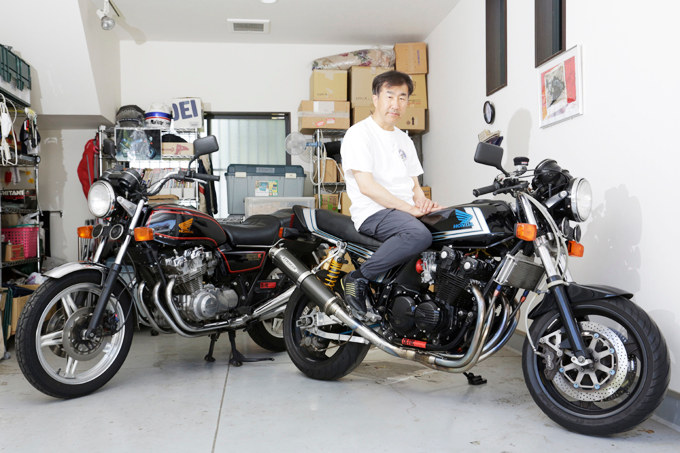 CB1100F/750K & FT500 & CB250RS-Z／ホンダ車に囲まれて暮らすガレージ生活の画像