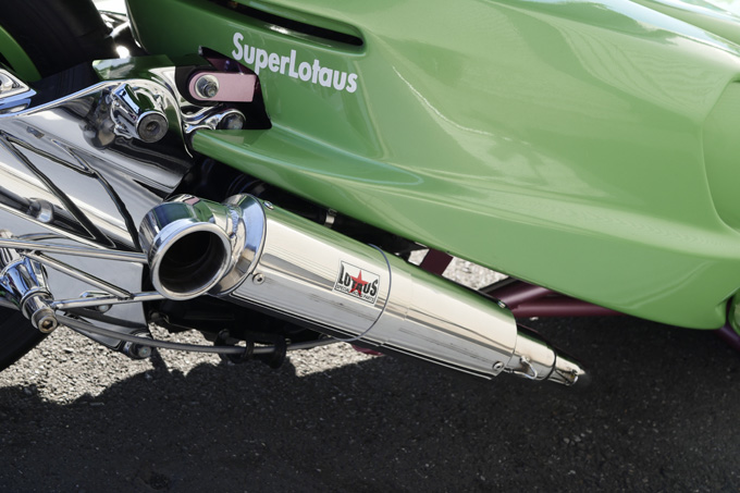 ヤマハ4D9マジェスティを彩る不変デザインのビッグスクーターカスタムのカスタム07画像