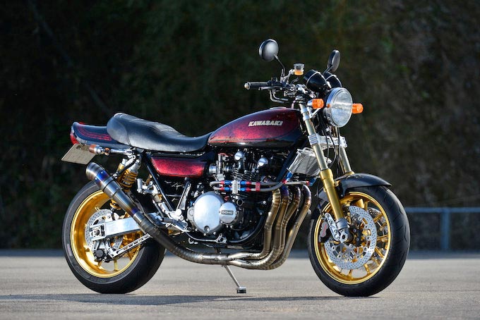 岡田モータース Z1 カワサキ Z1 プロが造るカスタム バイクブロス