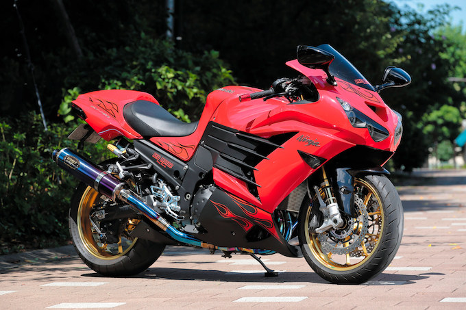 ZX-14R センタースタンド カワサキ 純正  バイク 部品 ZXT40J ZZ-R1400 コンディション良好 曲がり無し 品薄 希少品 車検 Genuine:22318908