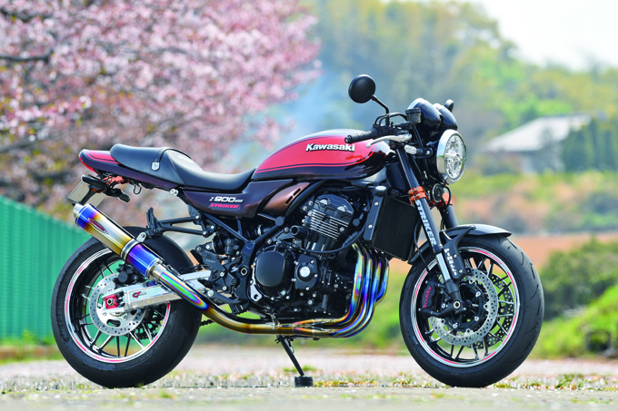 STRIKER SYSTEM YOKOHAMA Z900RS（カワサキ Z900RS）のカスタム画像