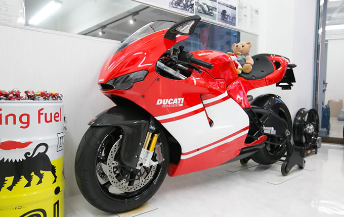 広島県にあるMVアグスタやドゥカティなどイタリアンスポーツのプロ