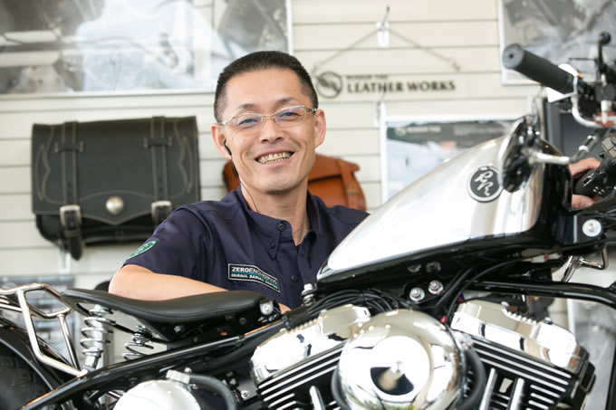 ハーレーディーラーを経てゼロエンジニアリング山陰をオープン ハーレーディーラーを経てゼロエンジニアリング山陰をオープン