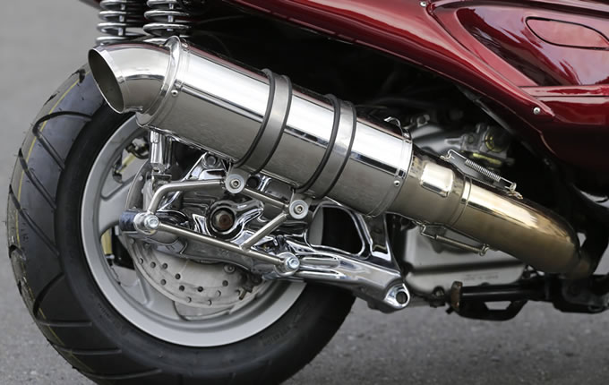 ビッグスクーターの上質なフルカスタムをリーズナブルに提供してくれる