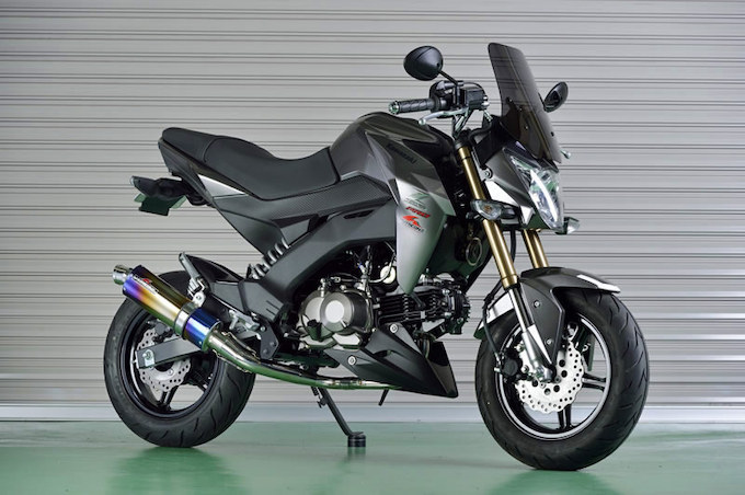 カスタムを気軽に楽しむ ハリケーンのgrom Z125pro専用パーツ 原付 ミニバイクならバイクブロス