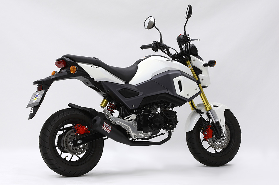 モリワキからグロム用新型マフラー登場 原付&ミニバイクならバイクブロス