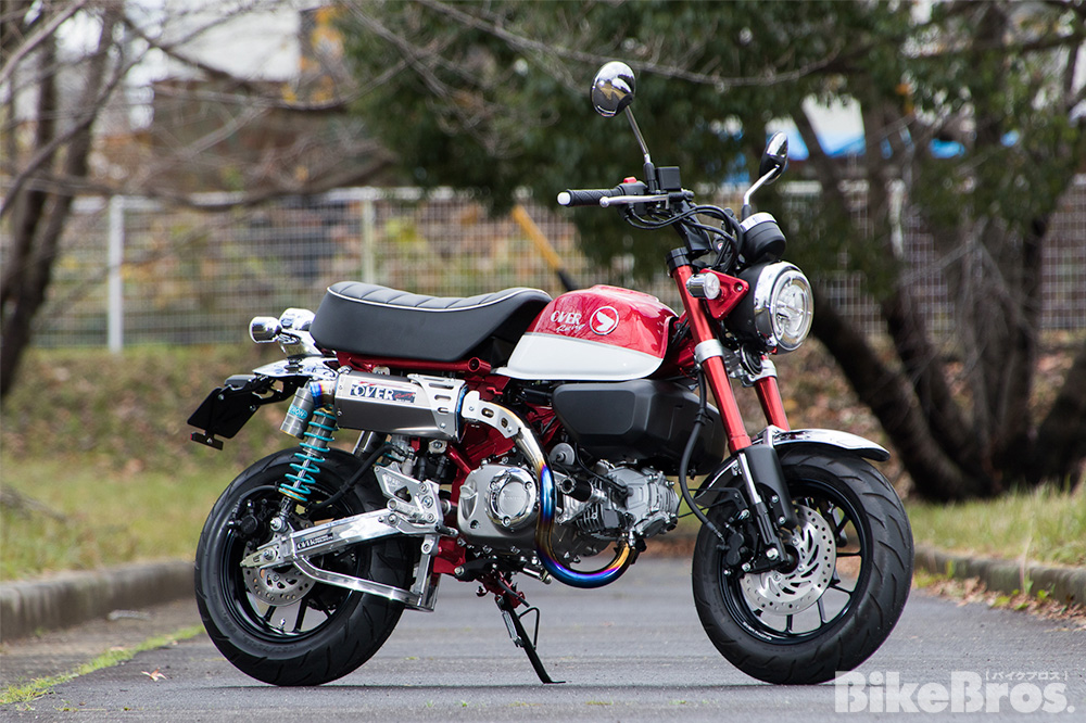 OVER Racingからモンキー125用カスタムパーツが続々登場！ 装着車両を ...