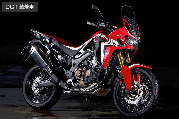 新型アフリカツイン その細部に迫る オフロードバイクならバイクブロス